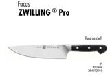 Faca do chefe 8 polegadas ZWILLING Pro