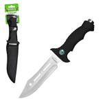 Faca Esportiva De Inox Com Bussola 7'' Cabo Emborrachado - Original line