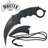 Faca Karambit Grande De Pescoço Master Usa - Não localizado na base