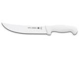 Faca para carne 6 profissional branco lamina de aco inox e cabo de polipropileno tramontina