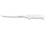 Faca para filetear 8 profissional branco lamina de aco inox e cabo de polipropileno tramontina