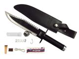Faca Rambo Tática First Blood Com Kit Sobrevivência - Taue