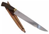 Faca Sg Utilitária Aço Inox Cirurgico Gaucha C/bainha 10 Polegadas