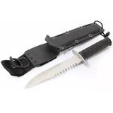 Faca Tática Hunting Knife HK 205 Com Kit Sobrevivência Caça E Pesca