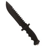 Faca Tática Militar Bushcraft Black Taue 1268A