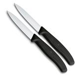 Faca Victorinox para Frutas Preto 19CM 2PÇS - 31281