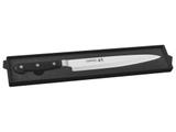 Faca yanagiba 9 sushi gold preto lamina de aco inox e cabo de policarbonato tramontina
