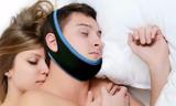 Faixa Anti Ronco Durma Melhor Cabeça Queixo Apneia Ajustavel Neoprene Elástica