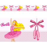 Faixa Decorativa Adesivo De Parede Border Infantil Bailarina - Magazine do adesivo