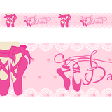 Faixa Decorativa Adesivo De Parede Border Infantil Bailarina - Magazine do adesivo