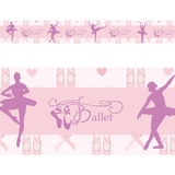 Faixa Decorativa Adesivo De Parede Border Infantil Bailarina - Magazine do adesivo