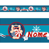 Faixa Decorativa Adesivo Parede Border Infantil Marinheiro - Magazine do adesivo