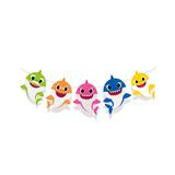 Faixa Decorativa Aniversário Personalizada Tema Baby Shark - Cromus