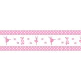 Faixa decorativa - Border Bailarina - 770 Rosa - R+ adesivos