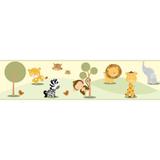 Faixa decorativa - Border Bichos - 753 - R+ adesivos
