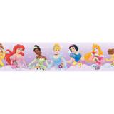 Faixa decorativa - Border Princesas Disney - 719 Lilás - R+ adesivos