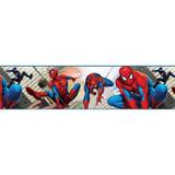 Faixa decorativa - Border Spiderman - Homem Aranha - 762 - R+ adesivos