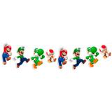 Faixa Decorativa Personagens Super Mario Bros - Cromus