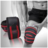 Faixa Elástica Joelho 2,0mt Proteçao Musculação Craw Fitness