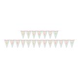 Faixa Feliz Aniversário Jardim Junco - Festabox