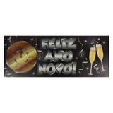 Faixa Feliz Ano Novo - Réveillon Paper Fest - Festabox