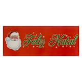 Faixa Feliz Natal Vermelho - Natal Paper Fest - Festabox