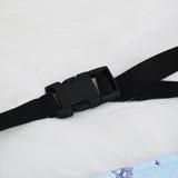 Faixa Soneca Ajustável Coroa Azul para Viagem Bebê e Criança com Elástico - Mais que baby