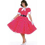 Fantasia Anos 50 Vermelho - Carnaval