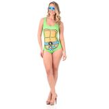 Fantasia Body Tartaruga Ninja Leonardo - Adulto - As tartarugas ninjas