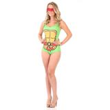 Fantasia Body Tartaruga Ninja Raphael - Adulto - As tartarugas ninjas