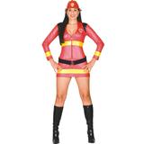 Fantasia Bombeira Vermelha - Heat Girls - Fire dept - bombeiros