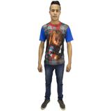 Fantasia Boneco Assassino Adulto Masculina Camiseta do Chucky - Fantasias carol sa
