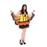 Fantasia Borboleta Laranja - Plus Size - Heat girls