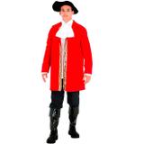 Fantasia Capitão Gancho Pirata Adulto Com Chapéu - Sulamericana