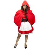 Fantasia Chapeuzinho Vermelho Adulto Com Capa - Fantasias carol kb