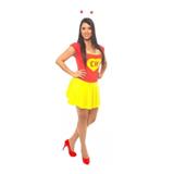 Fantasia Chapolin Colorado Feminino - Jade fashion