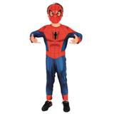 Fantasia Clássica - Homem Aranha - Tamanho G - Longa - Regina