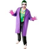 Fantasia Coringa Adulto Vilão Batman Luxo - Sulamericana