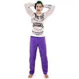 Fantasia Coringa Esquadrão Suicída Masculino Adulto - Sulamericana