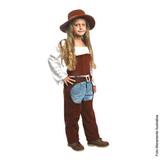 Fantasia Cowgirl Infantil Luxo - Festa Junina - Cowboy