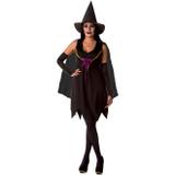 Fantasia de Bruxa de Halloween Adulto Completo 36 Até 50 Chapéu - Fantasias carol fsp