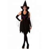 Fantasia de Bruxa de Halloween Adulto Completo 36 Até 50 Chapéu - Fantasias carol fsp