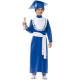 Fantasia de Formando Beca Azul Tradicional Adulto Com Capelo - Fantasias carol fsp
