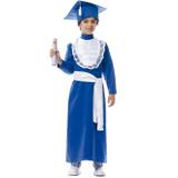 Fantasia de Formando Beca Azul Tradicional Adulto Com Capelo - Fantasias carol fsp