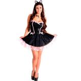Fantasia de Gatinha Adulto Heat Girls Luxo Animais - Sulamericana
