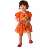 Fantasia De Halloween Bebe Vestido de Abobora - Fantasias carol fsp