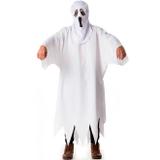 Fantasia de Halloween Fantasma Adulto Com Gorro - Fantasias carol fsp