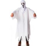Fantasia de Halloween Fantasma Adulto Com Gorro - Fantasias carol fsp