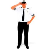 Fantasia de Piloto De Avião Comandante Adulto - Sulamericana