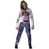 Fantasia de Zumbi Paciente Zero Adulto Halloween - Fantasias carol fsp